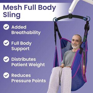 ProHeal Mesh Lift Sling - 50.5L x 44